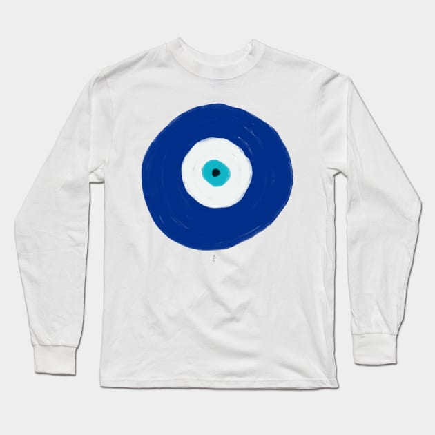 Evil Eye Long Sleeve T-Shirt by gabbadelgado